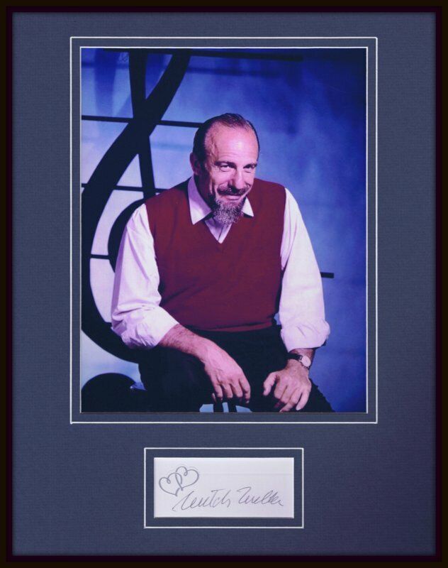 Mitch Miller Signed Framed 11x14 Photo Display 