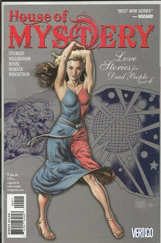 House of Mystery #9 ORIGINAL Vintage 2008 DC Comics GGA