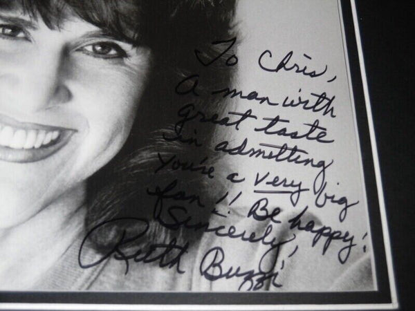 Ruth Buzzi Signed Framed 16x20 Photo Set w/ Lengthy Inscription Muppet Show