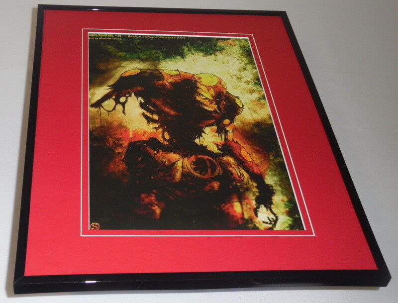 Cable / Deadpool Marvel Zombies #46 Framed 11x14 Poster Display 