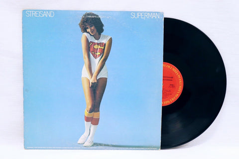 VINTAGE 1977 Barbra Streisand Superman Vinyl Record Album 34830