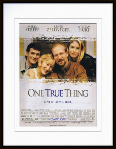 One True Thing 1998 Meryl Streep Framed 11x14 ORIGINAL Vintage Advertisement