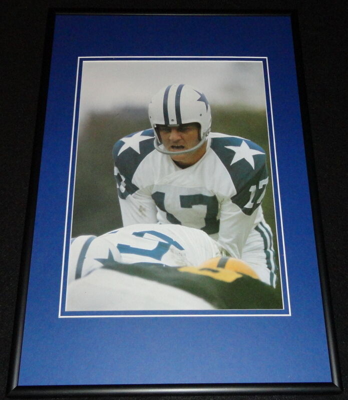 Dandy Don Meredith Cowboys Framed 12x18 Photo Display