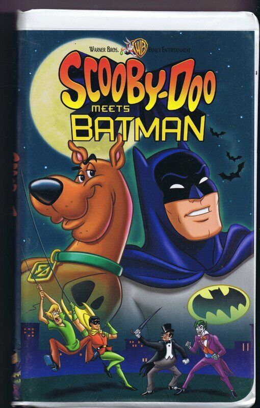 Scooby Doo Meets Batman and Robin VINTAGE VHS Cassette Clamshell  