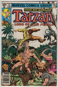 Tarzan #25 VINTAGE 1979 Marvel Comics