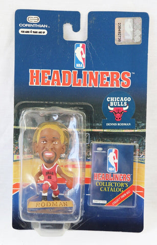 VINTAGE 1996 Corinthian Headliner Dennis Rodman Action Figure Bulls Gold Hair