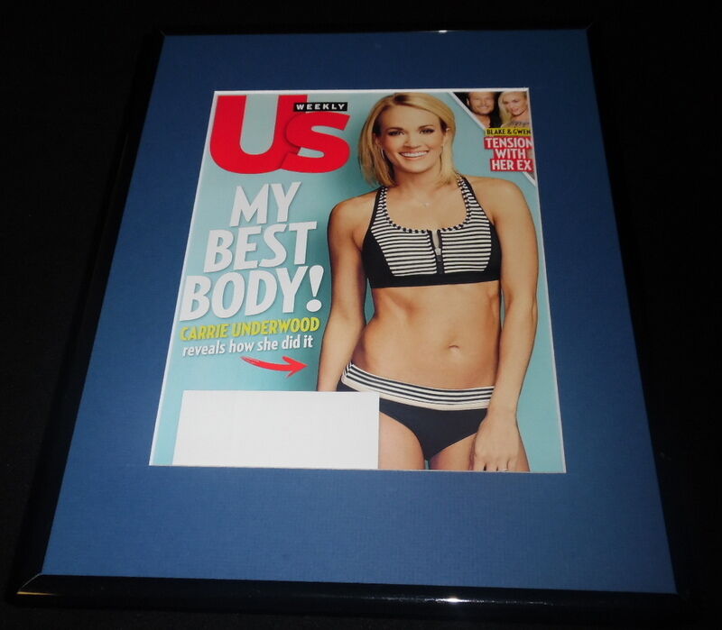 Carrie Underwood Framed 11x14 ORIGINAL 2016 US Magazine Cover 