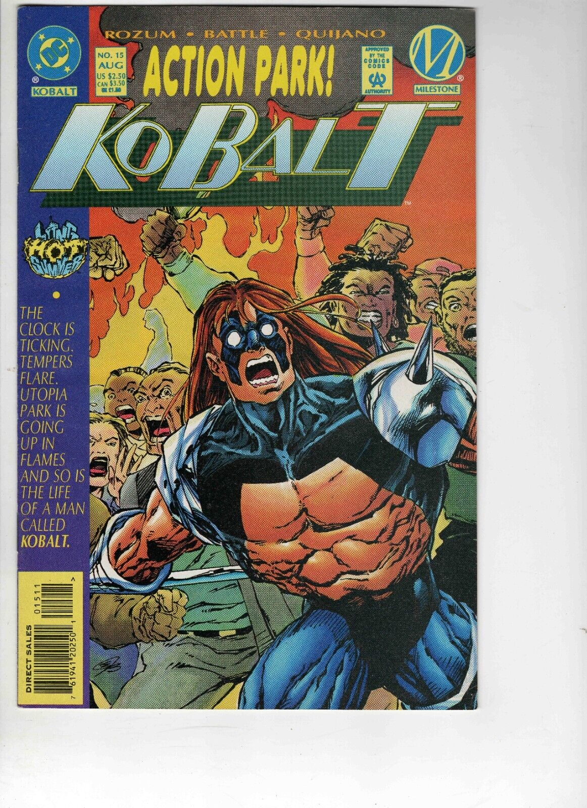 Kobalt #15 Vintage 1995 DC Comics