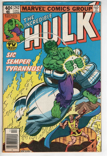 Incredible Hulk #242 Vintage 1979 Marvel Comics