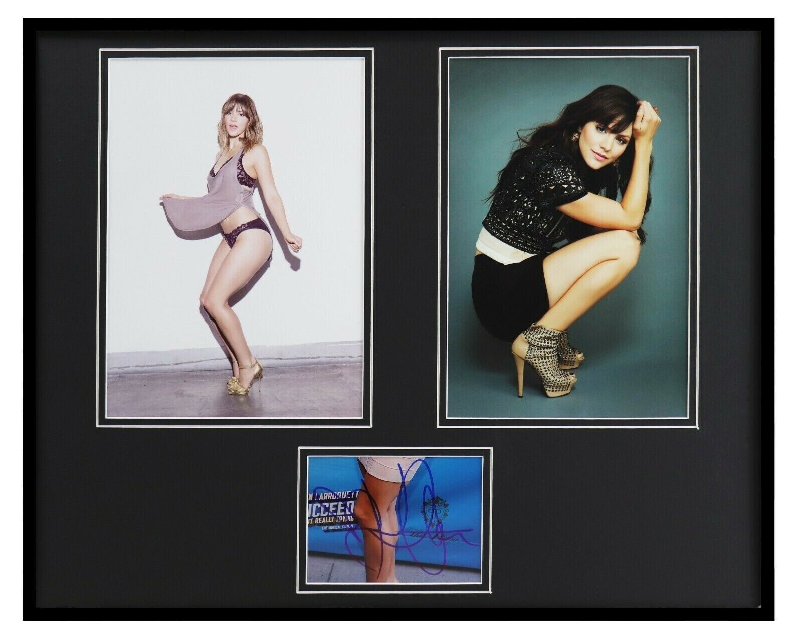 Katharine McPhee Signed Framed 16x20 Photo Set Smash Scorpion American Idol C