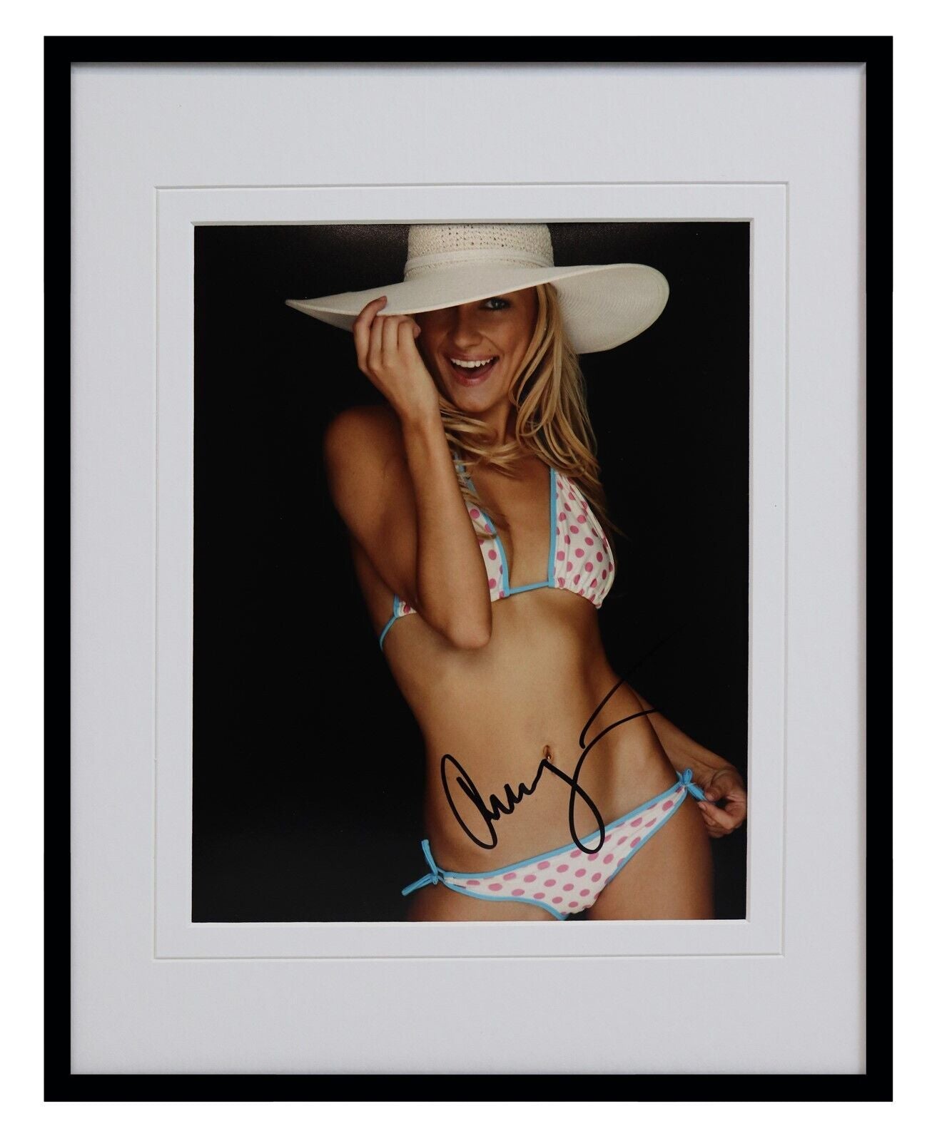 Anya Benton Signed Framed 11x14 Photo Display AW