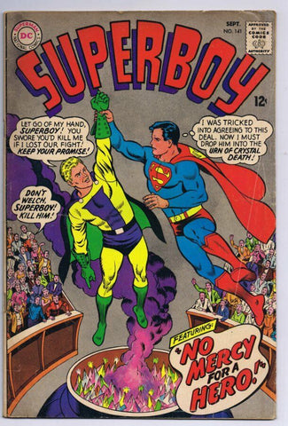 Superboy #141 ORIGINAL Vintage 1967 DC Comics  