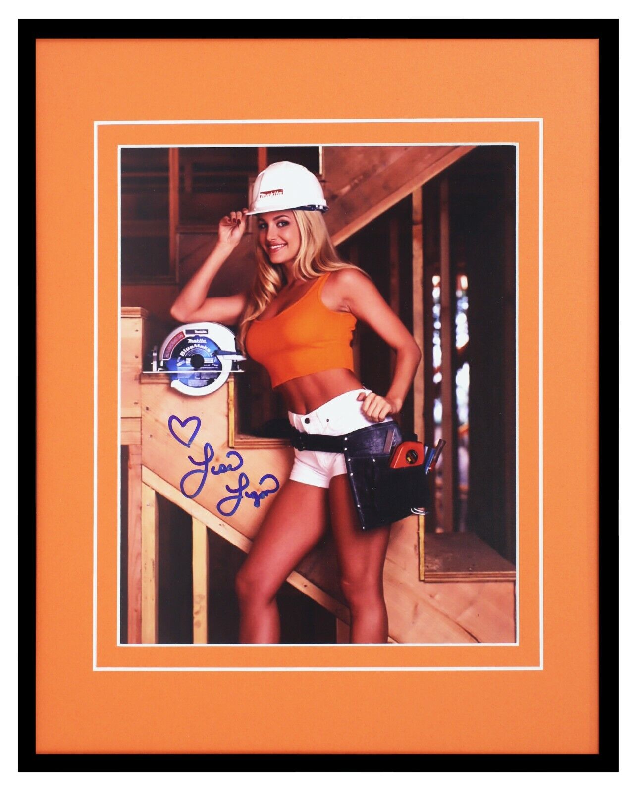 Lisa Ligon Signed Framed 11x14 Photo AW Full Throttle Saloon