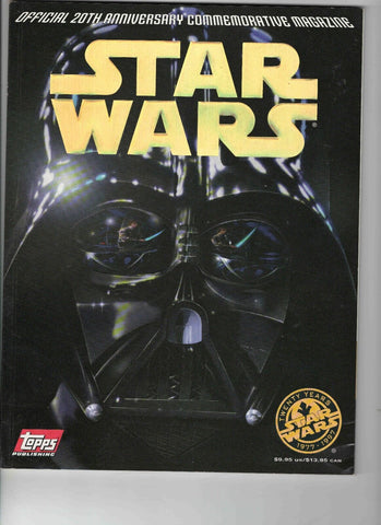 VINTAGE 1997 Topps Star Wars 20th Anniversary Magazine Darth Vader