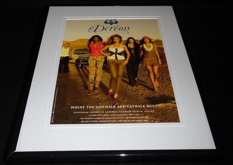 Beyonce 2008 House of Dereon 11x14 Framed ORIGINAL Vintage Advertisement 