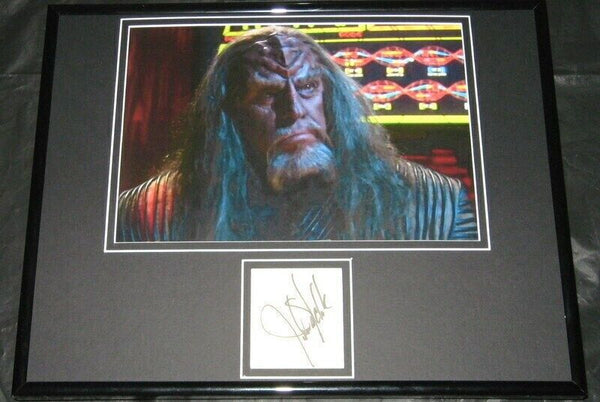 John Schuck Signed Framed 11x14 Photo Display Star Trek