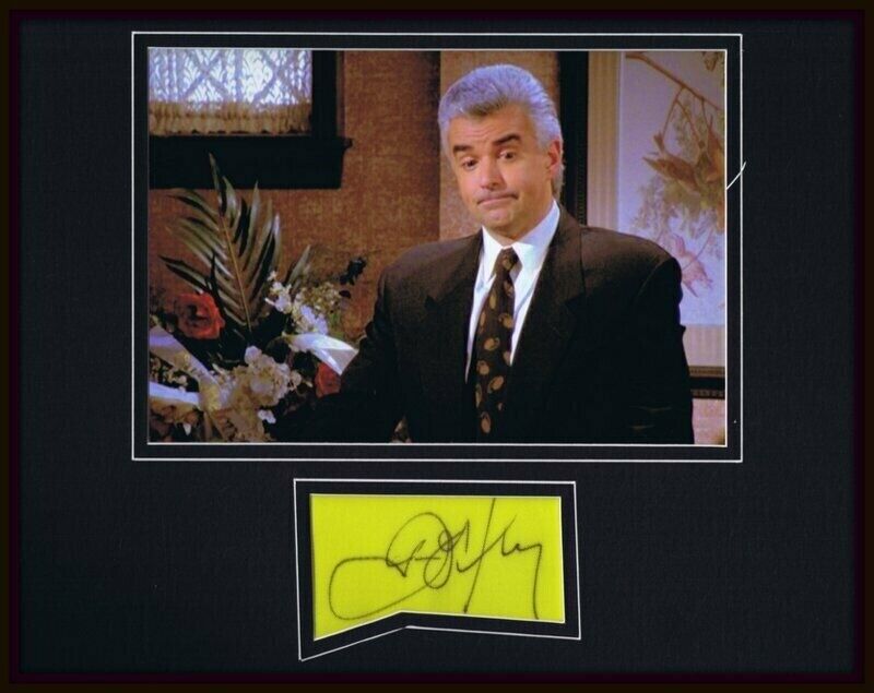 John O'Hurley Signed Framed 11x14 Photo Display Seinfeld J. Peterman 