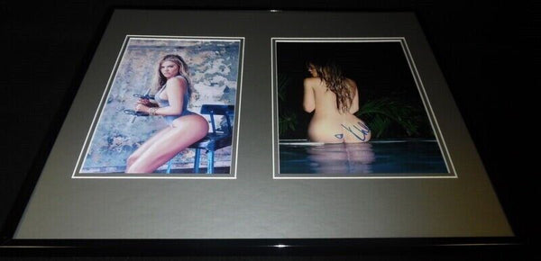 Khloe Kardashian Signed Framed 16x20 Photo Display KUWTK