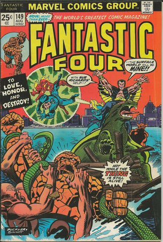 Fantastic Four #149 ORIGINAL Vintage 1974 Marvel Comics 