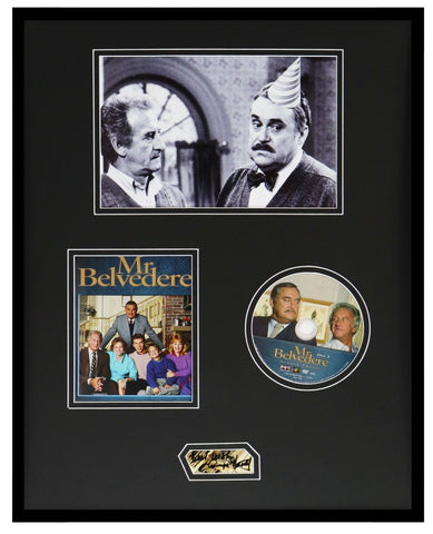 Christopher Hewett Mr Belvedere Signed Framed 16x20 Photo & DVD Display