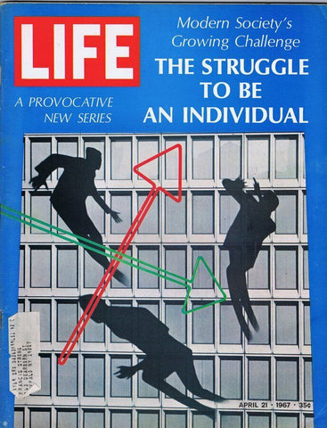 ORIGINAL Vintage Life Magazine April 21 1967  