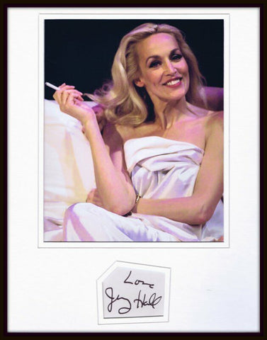 Jerry Hall Signed Framed 11x14 Photo Display Batman