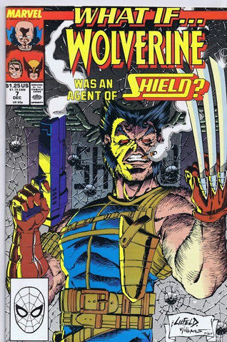 What If #7 ORIGINAL Vintage 1989 Marvel Comics Wolverine SHIELD