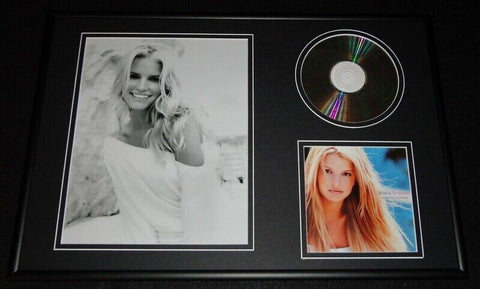 Jessica Simpson I Wanna Love You Forever Framed 12x18 CD & Photo Display