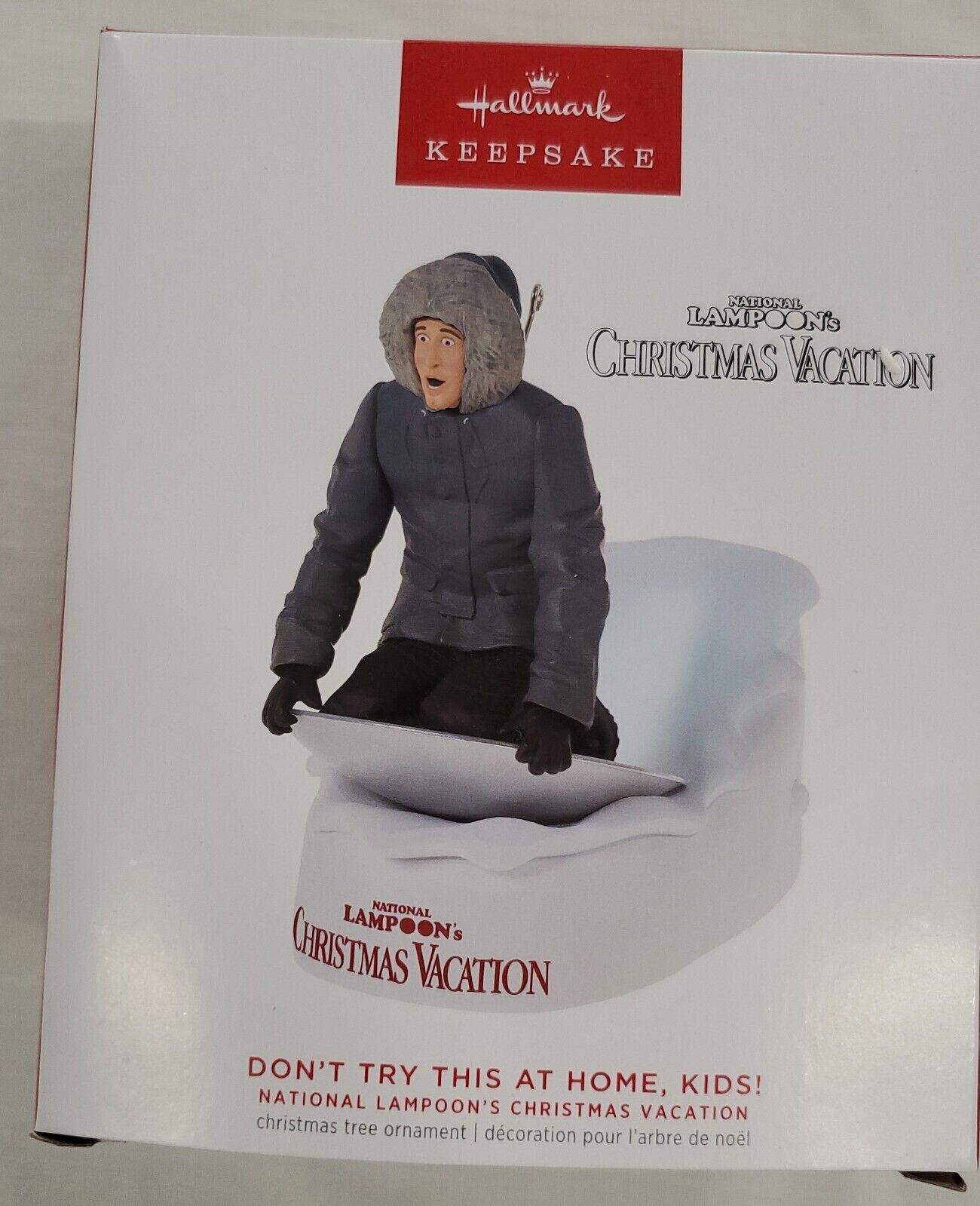 2023 Hallmark Nat Lamp Christmas Vacation Don't Try This at Home Kids Ornament