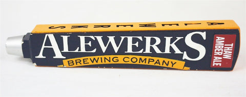 ORIGINAL Vintage Alewerks Brewing Thaw Timber Ale Beer Keg Tap Handle 