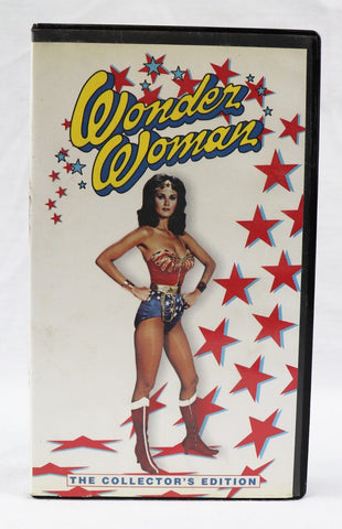 VINTAGE Wonder Woman Collector's Edition VHS Cassette Lynda Carter