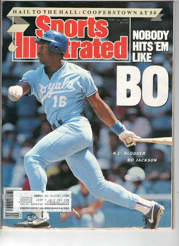 June 12 1989 Sports Illustrated Magazine Bo Jackson Royals