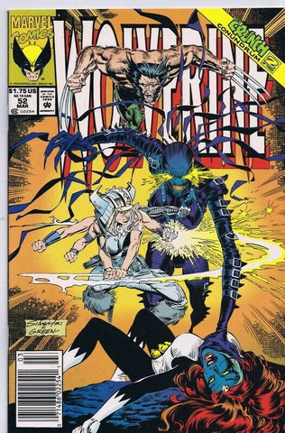 Wolverine #52 ORIGINAL Vintage 1992 Marvel Comics 