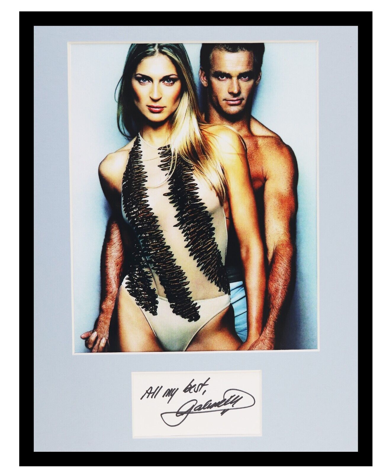 Gabrielle Reece Signed Framed 11x14 Photo Display