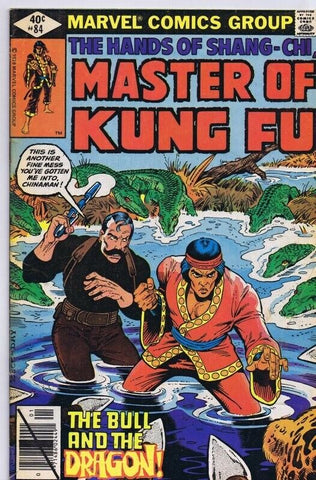 Master of Kung Fu #84 ORIGINAL Vintage 1979 Marvel Comics Shang Chi 