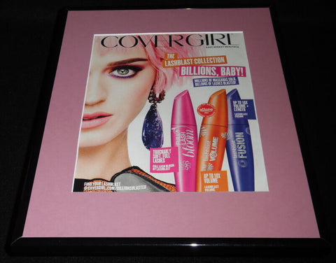 Katy Perry 2016 Covergirl Lashblast Mascara Framed 11x14 ORIGINAL Advertisement 