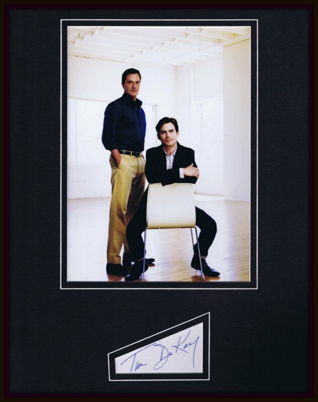 Tim Dekay Signed Framed 11x14 Photo Display JSA White Collar