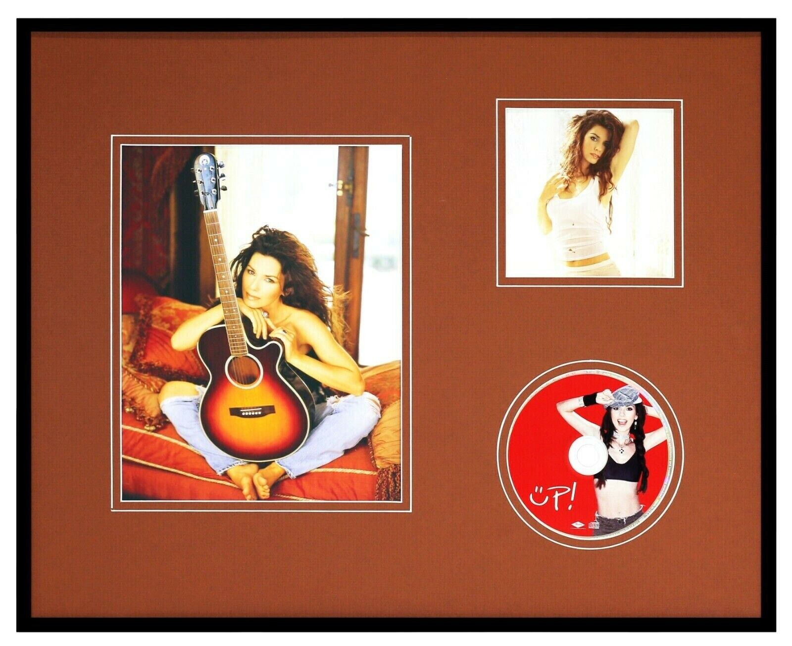 Shania Twain Framed 16x20 Up! CD & Photo Set