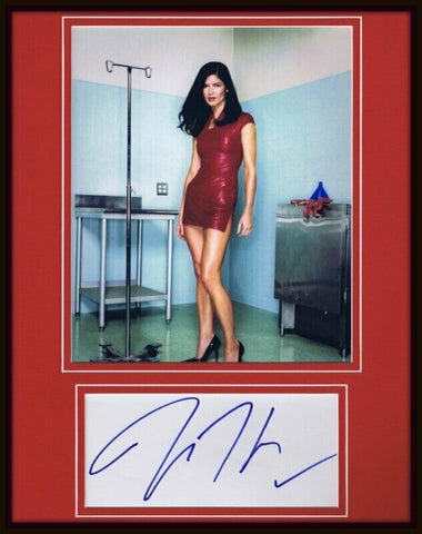 Jill Hennessy Signed Framed 11x14 Photo Display AW Crossing Jordan