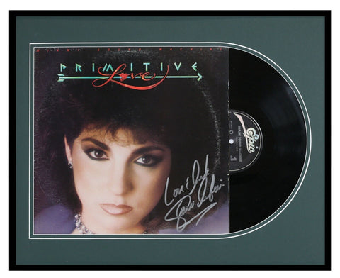 Gloria Estefan Signed Framed 1985 Miami Sound Machine Record Album Display