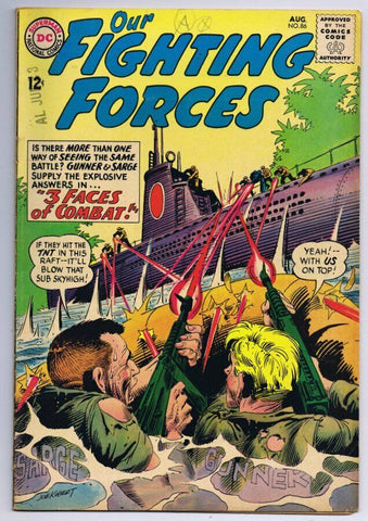 Our Fighting Forces #86 ORIGINAL Vintage 1964 DC Comics 