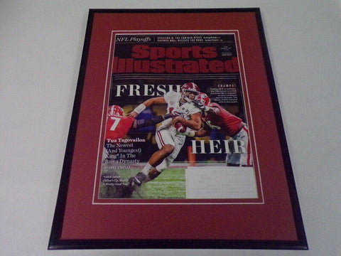 2018 Alabama National Champs 11x14 Framed ORIGINAL Sports Illustrated Cover 