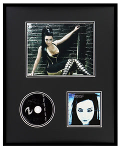 Amy Lee Framed 16x20 Evanescence CD & Photo Display