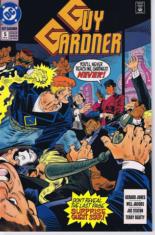 Guy Gardner Warrior #5 ORIGINAL Vintage 1993 DC Comics 