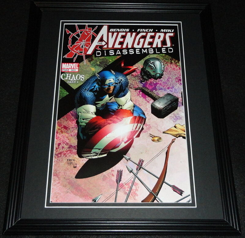 Avengers Disassembled #503 Framed Cover Photo Poster 11x14 Official Repro