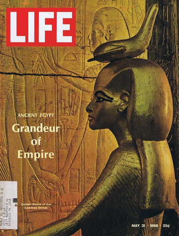 ORIGINAL Vintage Life Magazine May 31 1968 Ancient Egypt