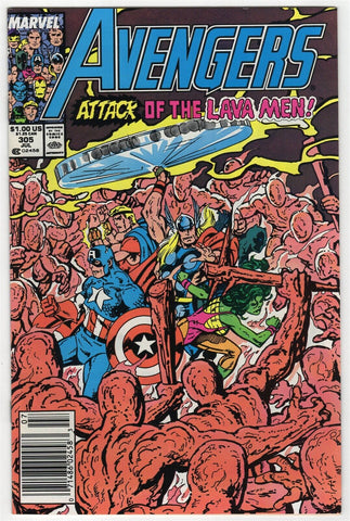 Avengers #305 ORIGINAL Vintage 1989 Marvel Comics 