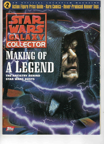 Star Wars Galaxy Collector Magazine #2 VINTAGE 1998 Topps