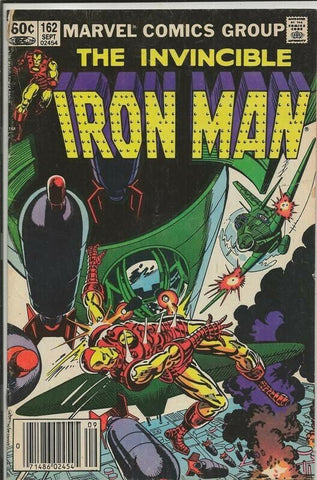 Iron Man #162 ORIGINAL Vintage 1982 Marvel Comics 