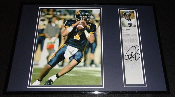 Kyle Boller Signed Framed 11x17 Photo Display Cal Bears Ravens